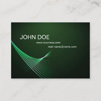 form green business card