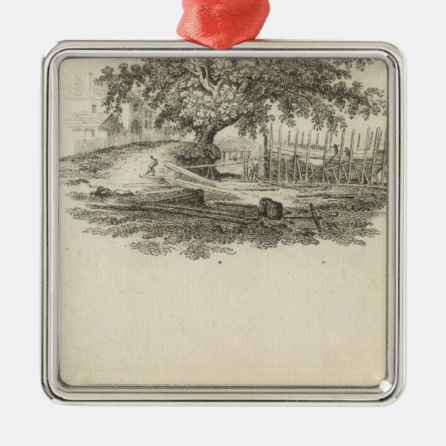 Form in which William Penn Metal Ornament (Front)