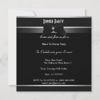 Formal Black and White Party Any Event