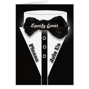 Formal black tie stylish   Personalize