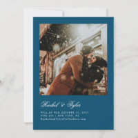 Formal Caption Engagement Save the Date