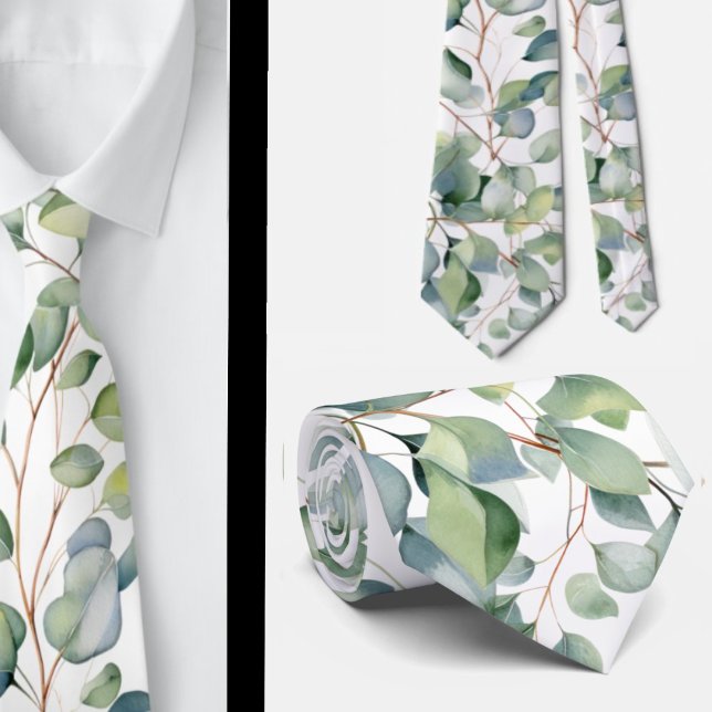 Formal Eucalyptus Neck Ties | Simple and Classic (Creator Uploaded)