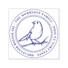 Formal Family Name & Return Address Bird