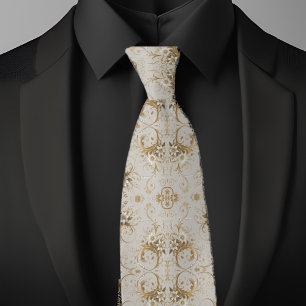 Formal Floral Pattern  Tie