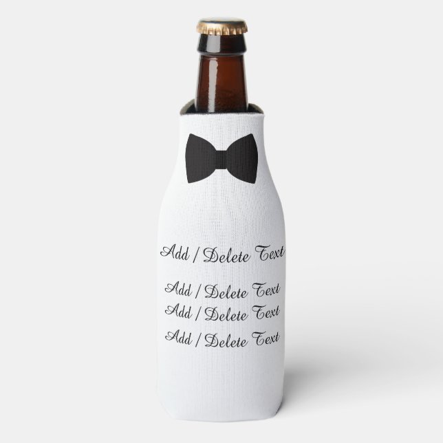 Formal Gathering -Black Tie Affair - Bottle Cooler (Bottle Front)