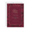 Formal Paisley Wedding Burgundy ID767