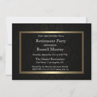 Formal Retirement Party Invitation