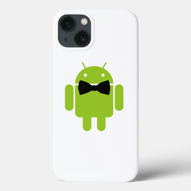 Formal Style Android Robot Icon Case-Mate iPhone Case (Back)