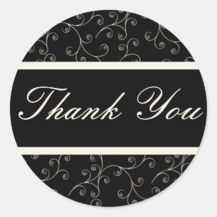 Formal Thank You Sticker