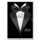 Formal Tuxedo Black Table Number Seating Place
