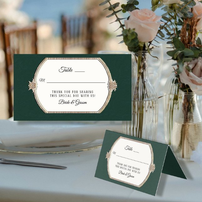 Formal Victorian Elegant Emerald n Gold Reception (Creator Uploaded)