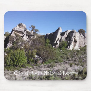 Formation at the City of Rocks National Reserve Mouse Pad