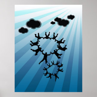 Formation Skydive Poster
