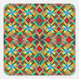 Forme : Autocollants carrés Créez des autocollants