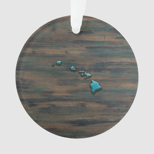 Forme d'état de Hawaii Turquoise (devant)