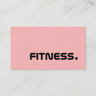 Forme physique - cartes de visite