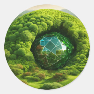 Forme : Stickers ronds classiques Créer une étique