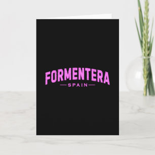 Formentera Spain Learic Islands Vacation Summer Be Card