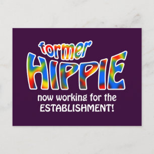 Former Hippie Postcard