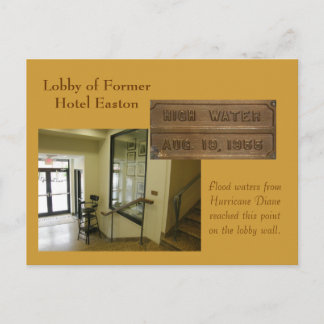 Former Hotel Easton Postcard