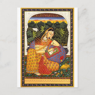 Former Indian Mughal Princess Postcard