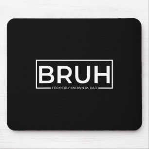 Formerly Known As Dad Vintage Funny Father39s Day Mouse Pad