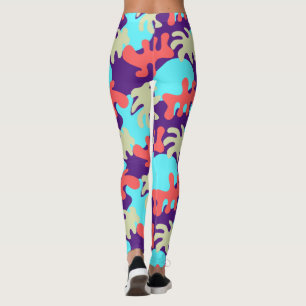Formes Abstraites Choisissez votre couleur Legging
