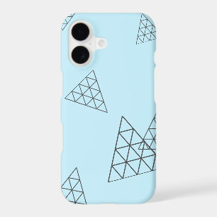 Formes de triangle de pyramide élégantes pastel