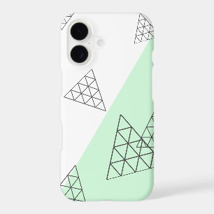 Formes de triangle de pyramide élégantes pastel