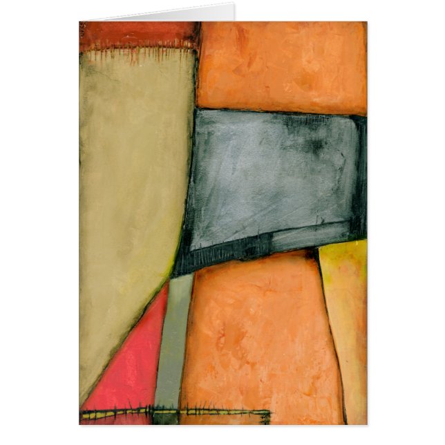 Formes géométriques colorées contemporaines (Devant)