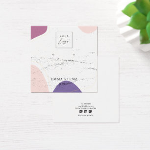 Formes modernes Cartes Carrés à oreilles texturées