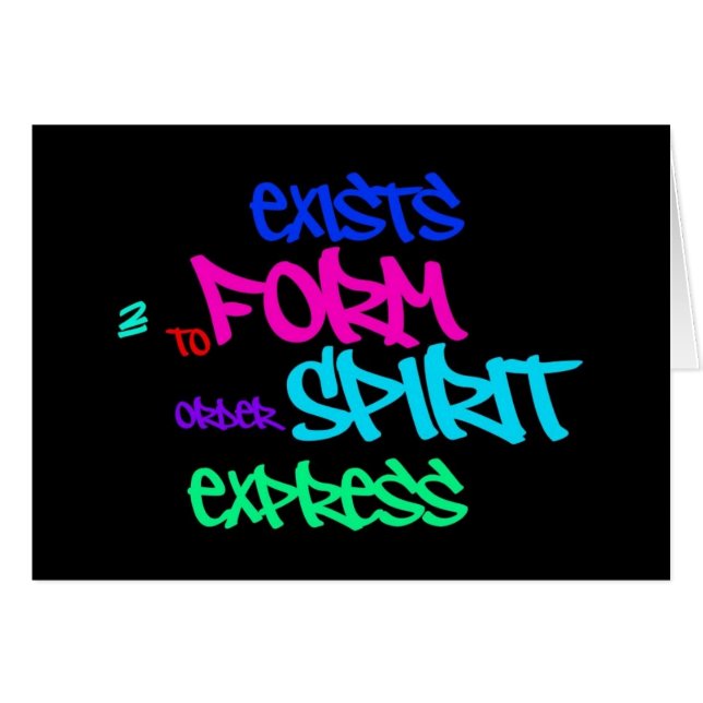 Formez existe carte (le noir) (Devant Horizontal)