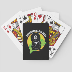 Formosan(Taiwan) black bear Logo Playing Cards