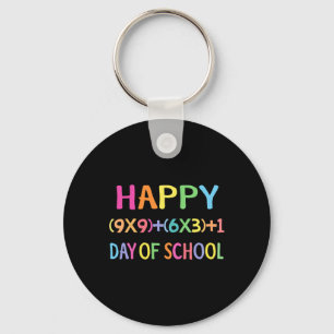 Formula 100 Days Of School Fun Math Teacher 100th Keychain
