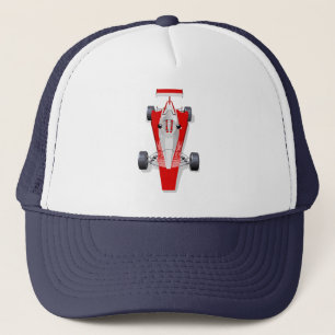 Formula 1 race car trucker hat