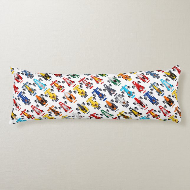 Formula 1 race cars body pillow (Front)