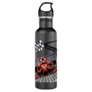 Formula Car for Racing fan Mechanic Sport  710 Ml Water Bottle