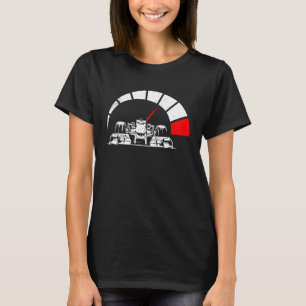 Formula Car Speedometer Formula Racing Speed Car T-Shirt