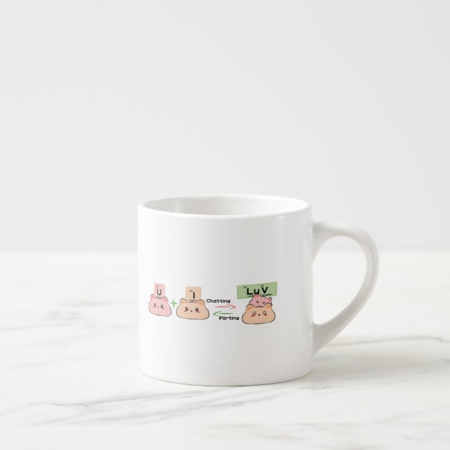 Formulas of Love Mug | Cute Bear Mug (Right)