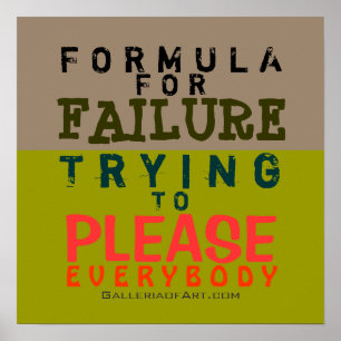 Formule d'échec ~ 16x16 Poster