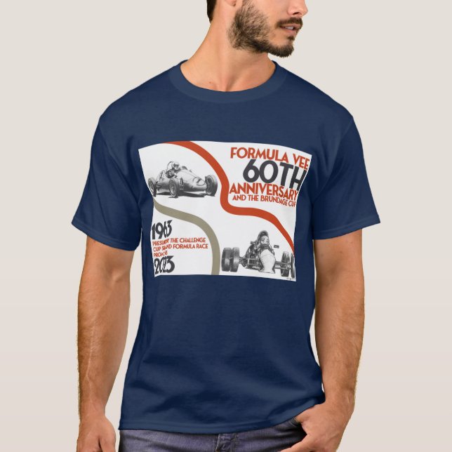 Formule Vee 60th tshirt (hommes) (Devant)