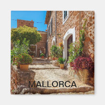 Fornalutx magnet on the island of Majorca