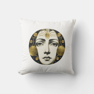 Fornasetti Aesthetic Throw Pillow