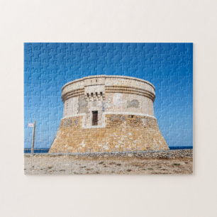 Fornells defence tower on Menorca - Spain Jigsaw Puzzle