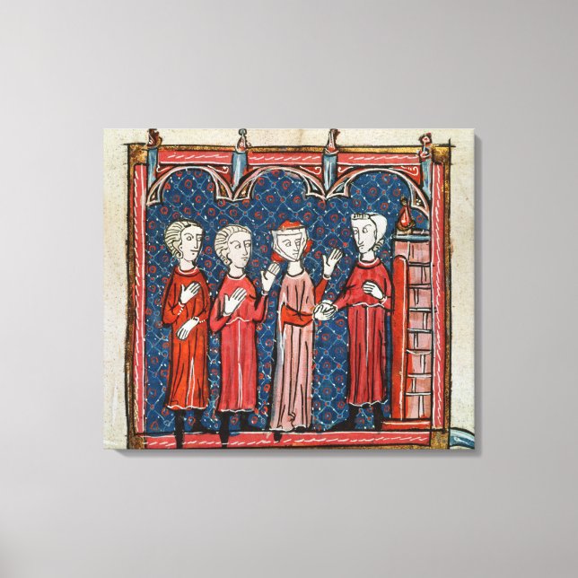 Fornication and Crime Committed by a Priest Canvas Print (Front)