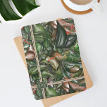 Forrest and Berries Monogrammed iPad Case<br><div class="desc">A beautiful and moody forest vibe with a monogram to personalize it.</div>