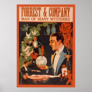 Forrest & Company man of many mysteries Poster