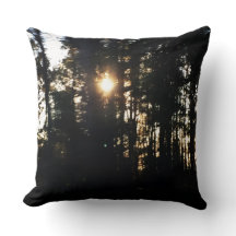 Forrest Cotton Throw Pillow 20x20