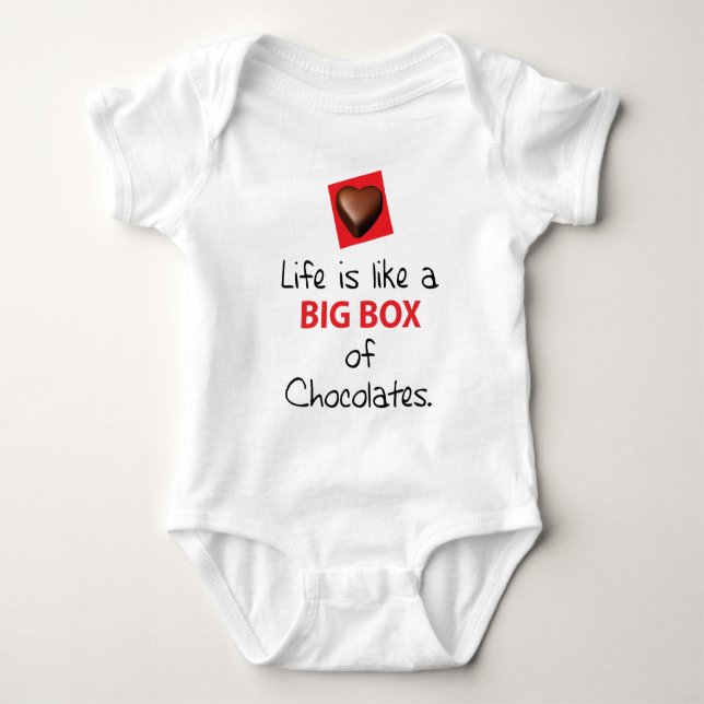 Forrest Gump fans Baby Bodysuit (Front)