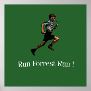 FORREST GUMP RUNNING POSTER